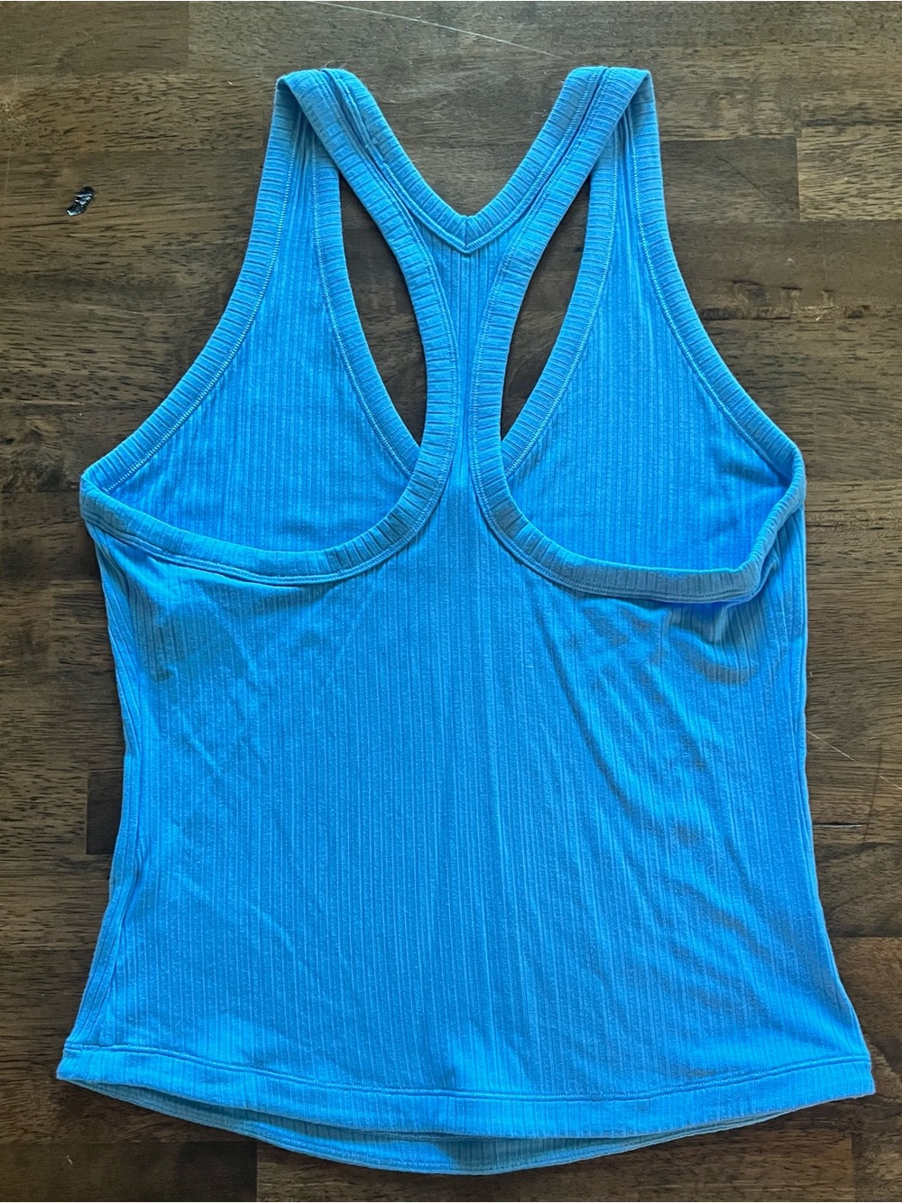 Athleta Ribbed Racerback Tank Top, Size Small - Picture 2 of 6